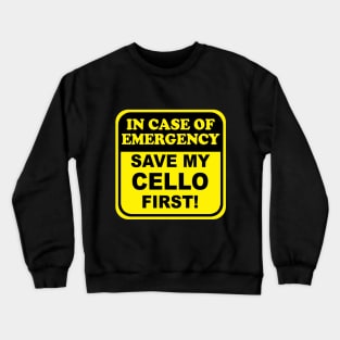 Save My Cello Crewneck Sweatshirt